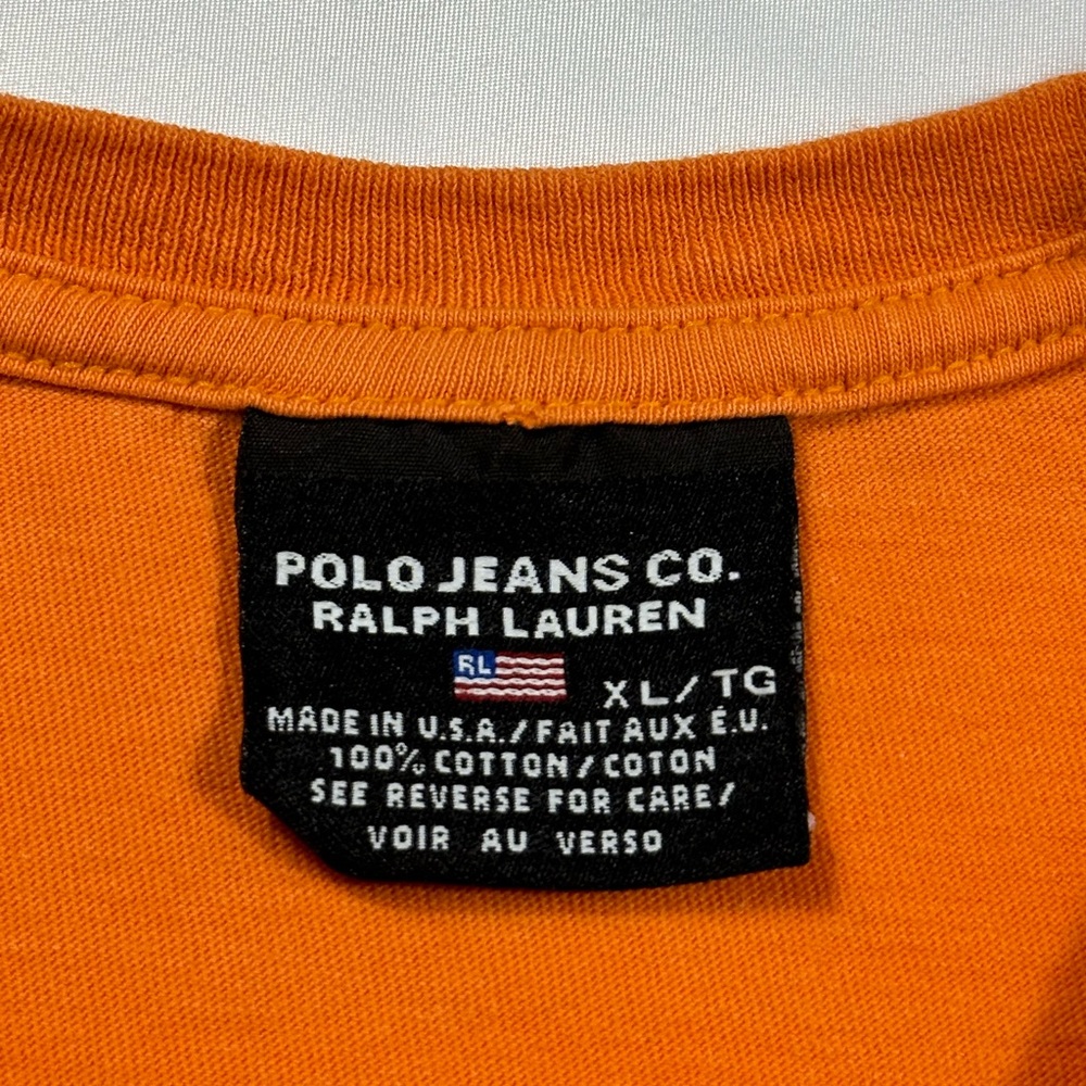 Vintage Polo Ralph Lauren Spell Out Streetwear T Shirt - Picture 8 of 8